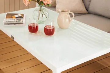 Ariany Sofagruppe - Hvit/Grå - Hagemøbler & utemiljø - Loungemøbler - Loungegrupper