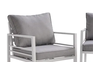Ariany Sofagruppe - Hvit/Grå - Hagemøbler & utemiljø - Loungemøbler - Loungegrupper