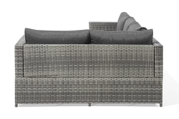 Avola Loungegruppe 212 cm - Grå - Hagemøbler & utemiljø - Loungemøbler - Loungegrupper