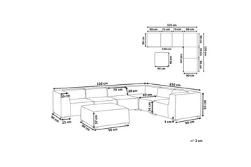 Banuncias Loungegruppe - Grå - Hagemøbler & utemiljø - Loungemøbler - Loungegrupper