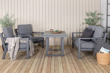 Barcelona loungegruppe svart - Venture Home - Hagemøbler & utemiljø - Loungemøbler - Loungegrupper