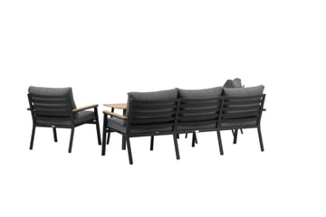 Brasilia Loungegruppe Svart - Venture Home - Hagemøbler & utemiljø - Loungemøbler - Loungegrupper