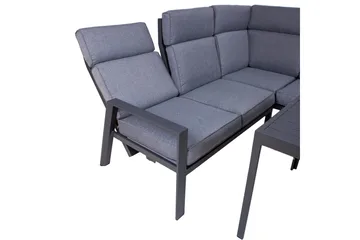 Casten Hagesett Mørkegrå - Hagemøbler & utemiljø - Loungemøbler - Loungegrupper