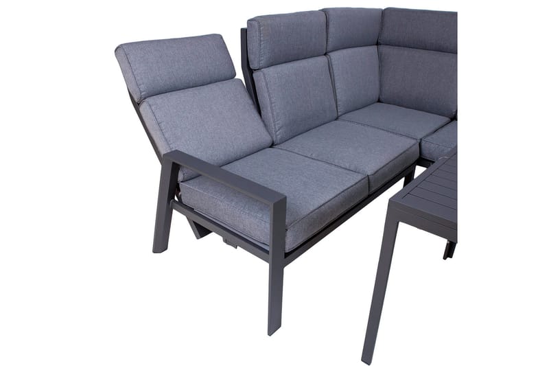 Casten Hagesett Mørkegrå - Hagemøbler & utemiljø - Loungemøbler - Loungegrupper