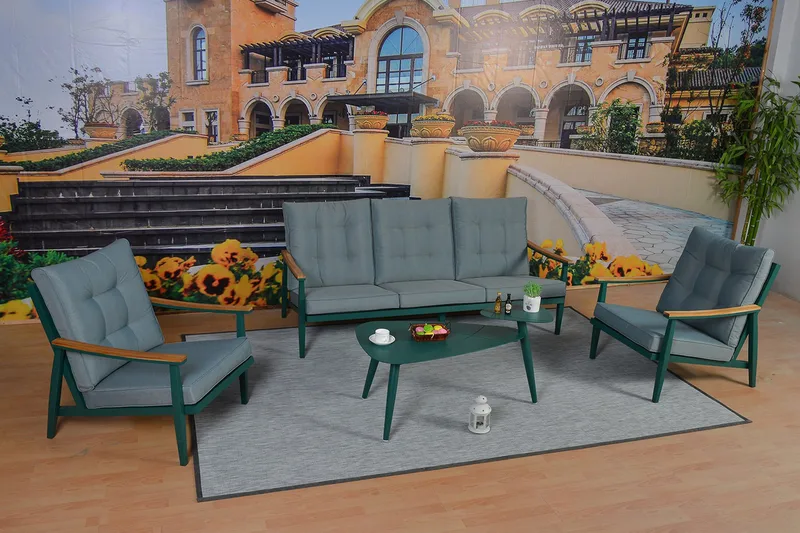 Cavine Sofagruppe Grønn