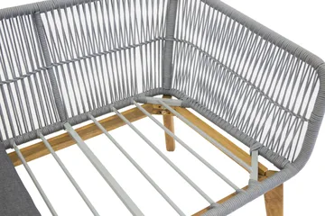 Chania loungegruppe utendørs - Grå - Hagemøbler & utemiljø - Loungemøbler - Loungegrupper