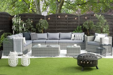 Comfy Loungegruppe 76 cm - Grå - Hagemøbler & utemiljø - Loungemøbler - Loungegrupper