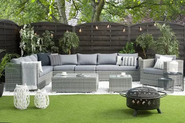 Comfy Loungegruppe 76 cm - Grå - Hagemøbler & utemiljø - Loungemøbler - Loungegrupper