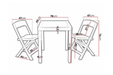 Corpach Soffgrupp Anthracite - Hagemøbler & utemiljø - Loungemøbler - Loungegrupper