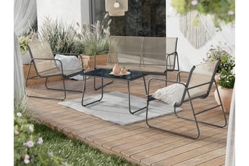 Corpach Soffgrupp Anthracite - Hagemøbler & utemiljø - Loungemøbler - Loungegrupper