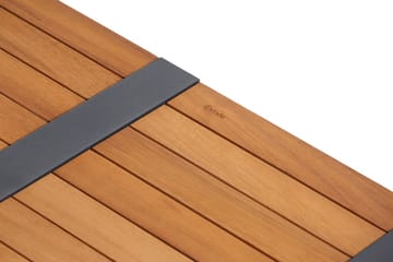 Dereseki Hjørneloungegruppe 5-seters - Grå / Svart - Hagemøbler & utemiljø - Loungemøbler - Loungegrupper