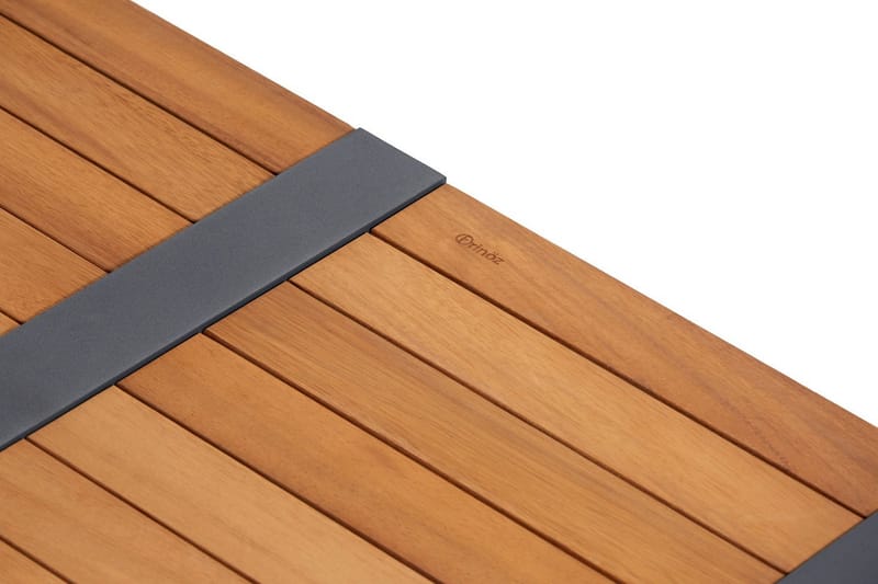 Dereseki Hjørneloungegruppe 5-seters - Grå / Svart - Hagemøbler & utemiljø - Loungemøbler - Loungegrupper