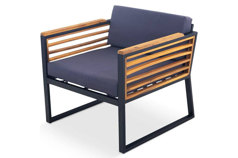 Duvholmen Loungegruppe 5-seters Brun - Lyfco - Hagemøbler & utemiljø - Loungemøbler - Loungegrupper