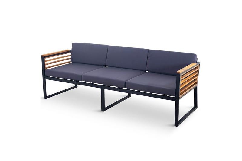 Duvholmen Loungegruppe 5-seters Brun - Lyfco - Hagemøbler & utemiljø - Loungemøbler - Loungegrupper