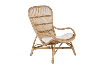 Ella loungegruppe med puter - Tre/natur - Hagemøbler & utemiljø - Loungemøbler - Loungegrupper