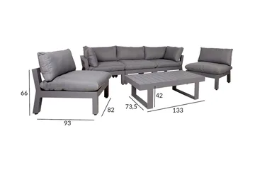 Fluffy Hagegruppe - Hagemøbler & utemiljø - Loungemøbler - Loungegrupper
