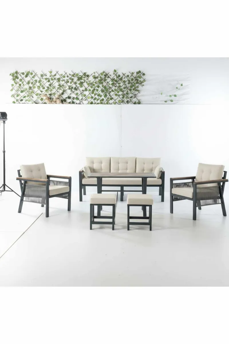Garden Lounge Set Atelier Del Sofa - Hagemøbler & utemiljø - Loungemøbler - Loungegrupper
