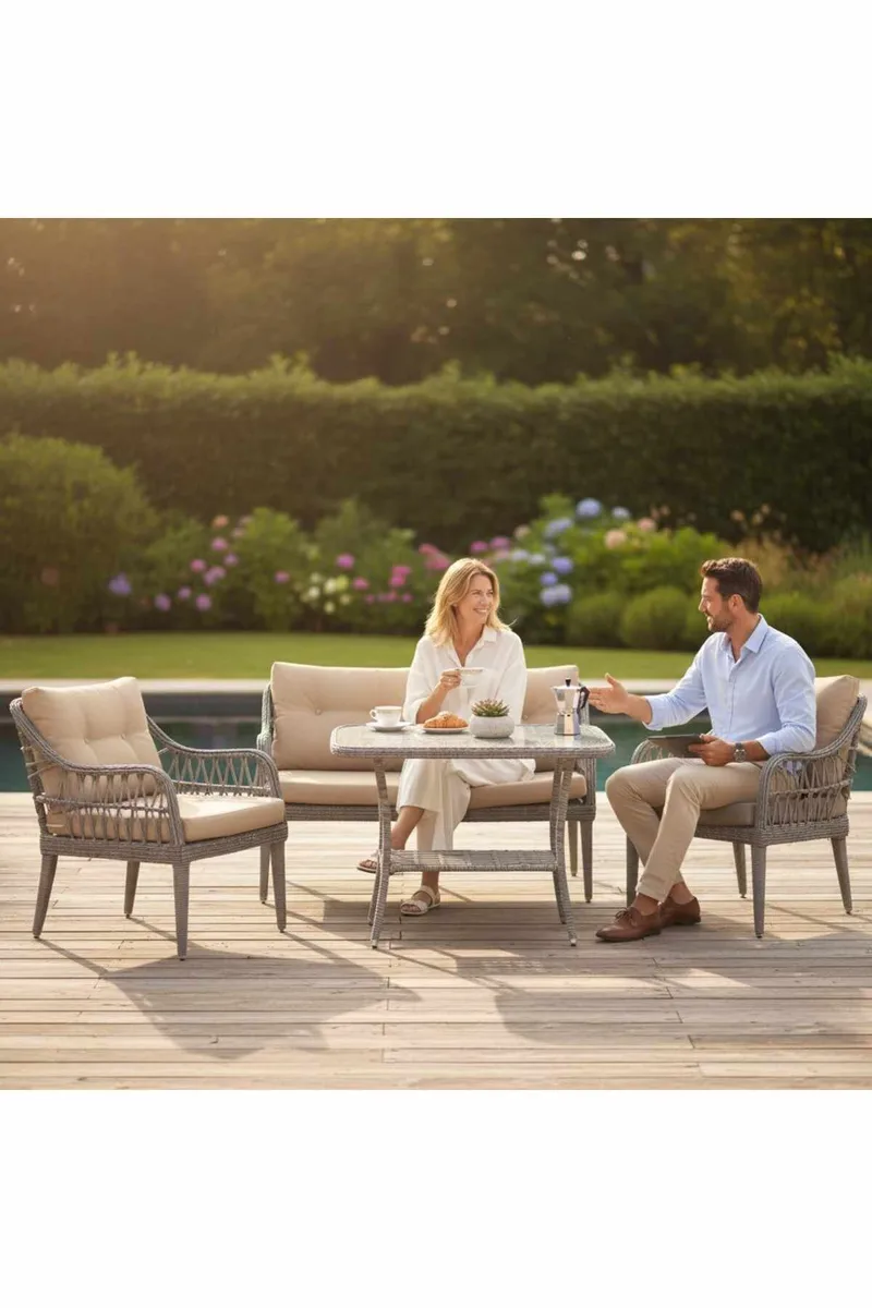 Garden Lounge Set Atelier Del Sofa - Hagemøbler & utemiljø - Loungemøbler - Loungegrupper