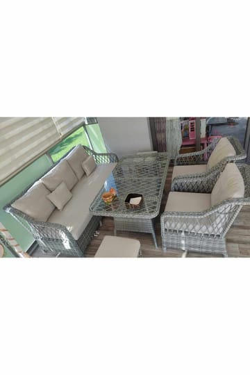 Garden Lounge Set Atelier Del Sofa - Hagemøbler & utemiljø - Loungemøbler - Loungegrupper