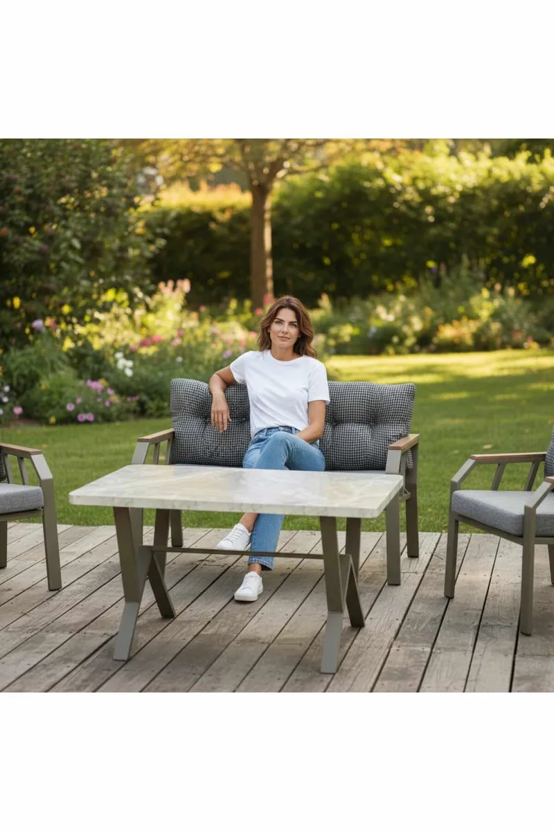 Garden Lounge Set Atelier Del Sofa - Hagemøbler & utemiljø - Loungemøbler - Loungegrupper