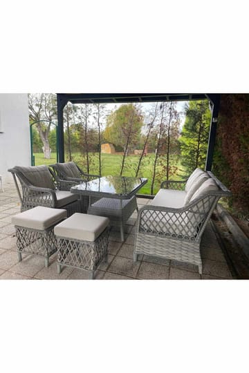 Garden Lounge Set Atelier Del Sofa - Hagemøbler & utemiljø - Loungemøbler - Loungegrupper