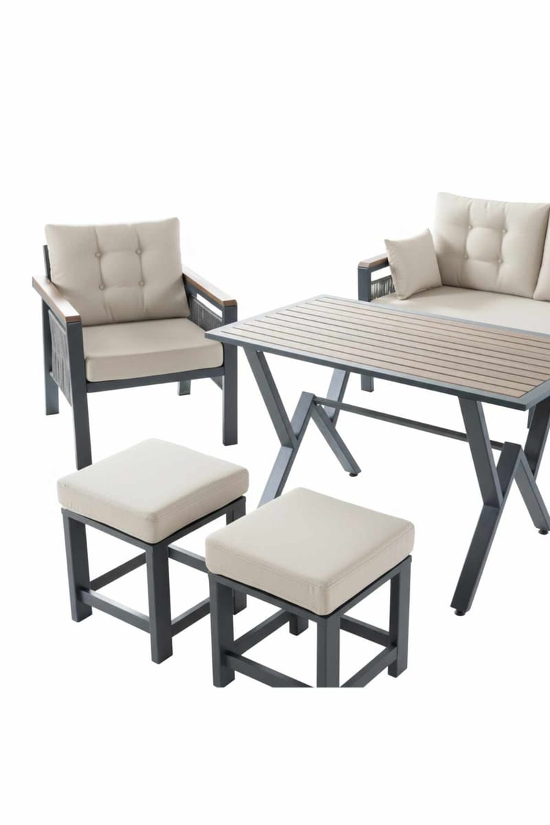 Garden Lounge Set Atelier Del Sofa - Hagemøbler & utemiljø - Loungemøbler - Loungegrupper