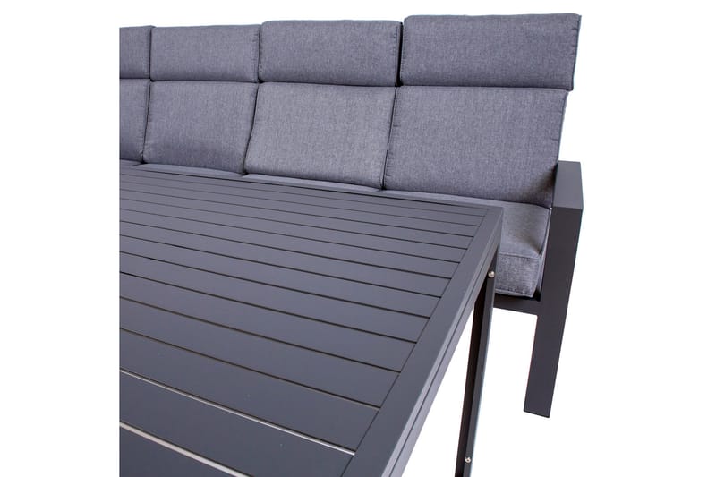 Hagesett Casten Mørkegrå - Hagemøbler & utemiljø - Loungemøbler - Loungegrupper