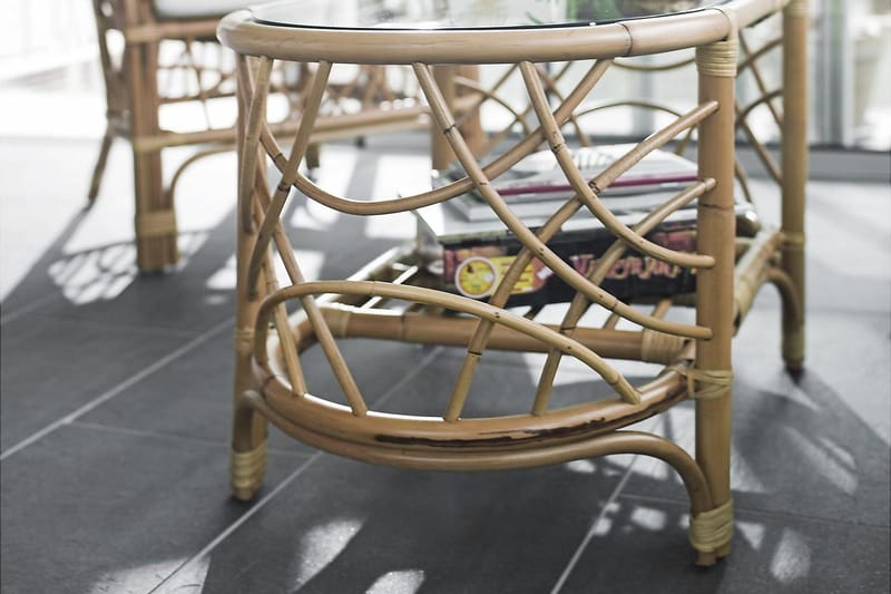 Hillerstorp Fårö sofagruppe utendørs 4-seters - Svarthvit - Hagemøbler & utemiljø - Loungemøbler - Loungegrupper