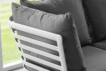 Hillerstorp Lidnäs Sofagruppe - Hvit - Hagemøbler & utemiljø - Loungemøbler - Loungegrupper