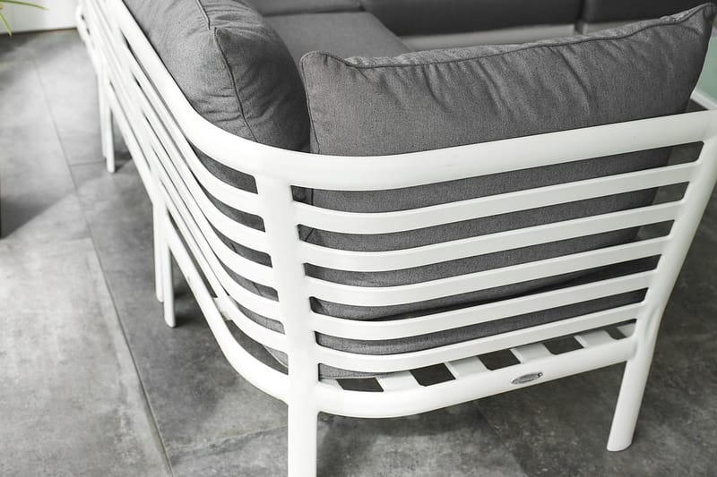 Hillerstorp Lidnäs Sofagruppe - Hvit - Hagemøbler & utemiljø - Loungemøbler - Loungegrupper