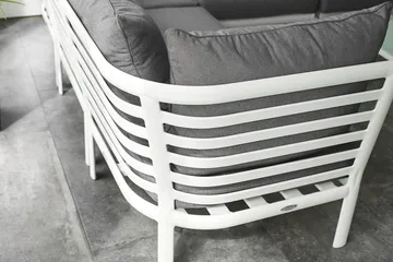 Hillerstorp Lidnäs Sofagruppe - Hvit - Hagemøbler & utemiljø - Loungemøbler - Loungegrupper