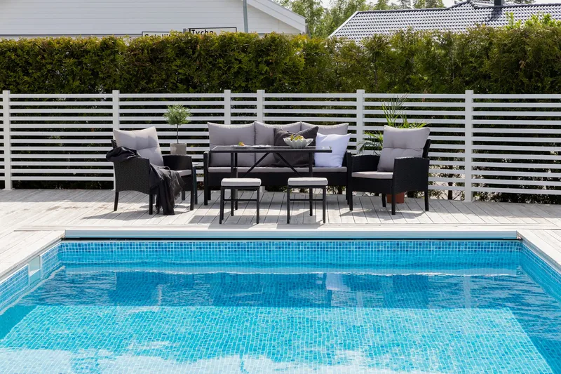 Knock loungegruppe utendørs - Svart - Hagemøbler & utemiljø - Loungemøbler - Loungegrupper