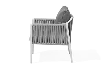 Latina Loungegruppe 66 cm - Hvit - Hagemøbler & utemiljø - Loungemøbler - Loungegrupper