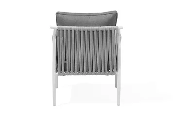 Latina Loungegruppe 66 cm - Hvit - Hagemøbler & utemiljø - Loungemøbler - Loungegrupper