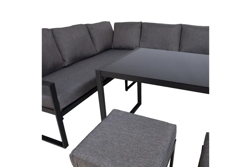 Leipzig Sofagruppe med hjørnesofa - Hagemøbler & utemiljø - Loungemøbler - Loungegrupper