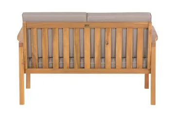 Loungegruppe akasie MANILA - Tre / Natur - Hagemøbler & utemiljø - Loungemøbler - Loungegrupper