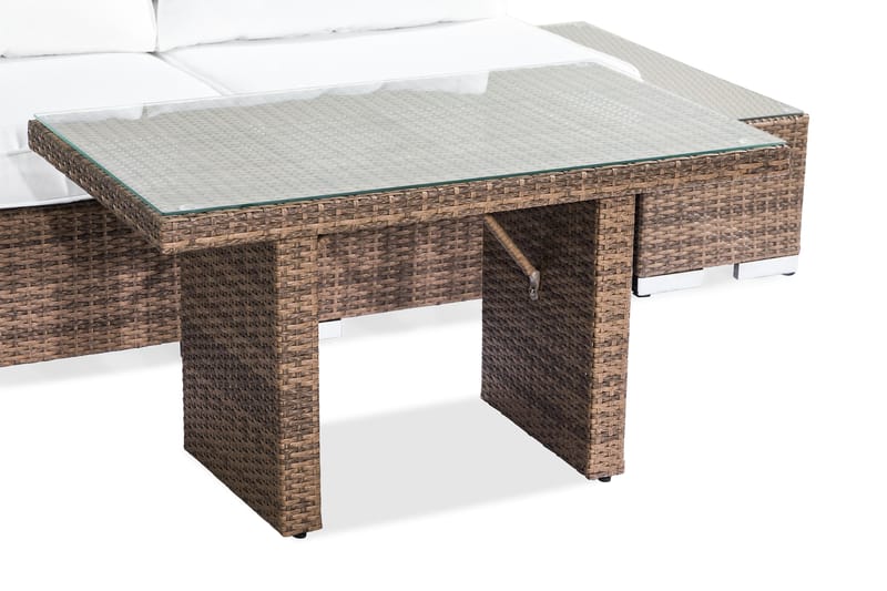Loungegruppe Bahamas 2-seter - Sand Bord Avslutning - Hagemøbler & utemiljø - Loungemøbler - Loungegrupper