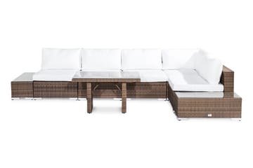 Loungegruppe Bahamas 5-seter - Sand Bord Avslutning - Hagemøbler & utemiljø - Loungemøbler - Loungegrupper