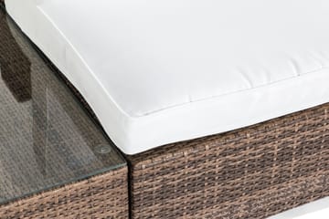 Loungegruppe Bahamas 5-seter - Sand Bord Avslutning - Hagemøbler & utemiljø - Loungemøbler - Loungegrupper