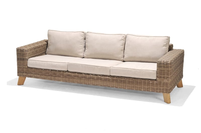 Loungegruppe Bahamas 6-seter - Beige - Loungegrupper - Sofagruppe utendørs