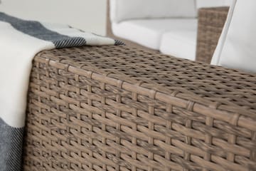 Loungegruppe Bahamas Kunstrotting Sand 4 - Hagemøbler & utemiljø - Loungemøbler - Loungegrupper