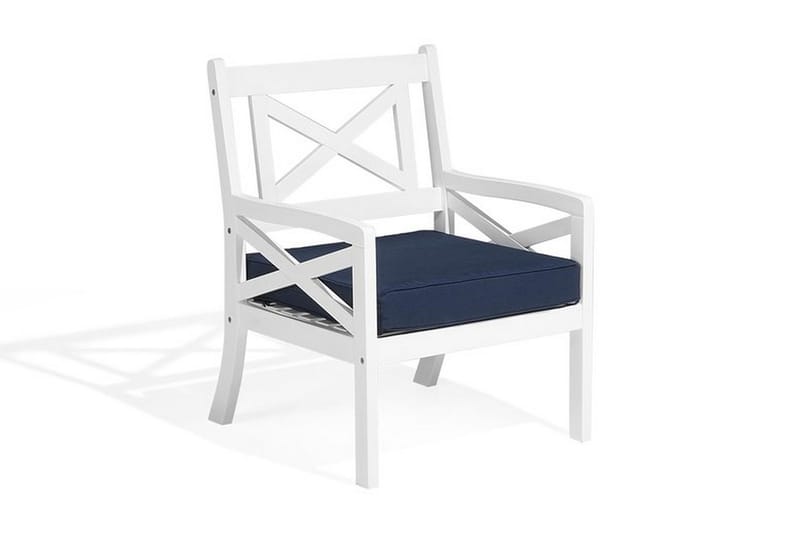 Loungegruppe Baltic 100 cm - Hvit - Hagemøbler & utemiljø - Loungemøbler - Loungegrupper