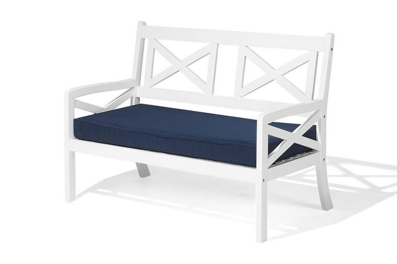 Loungegruppe Baltic 100 cm - Hvit - Hagemøbler & utemiljø - Loungemøbler - Loungegrupper