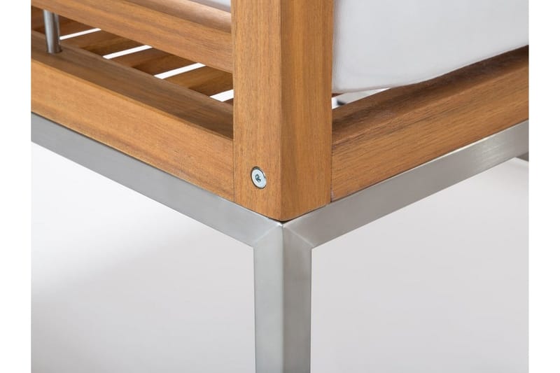 Loungegruppe BERMUDA akasietre med puter - Tre / Natur - Hagemøbler & utemiljø - Loungemøbler - Loungegrupper