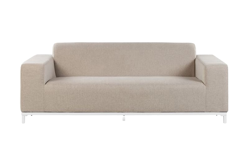 Loungegruppe Hughen 5-seters - Beige - Loungegrupper - Sofagruppe utendørs