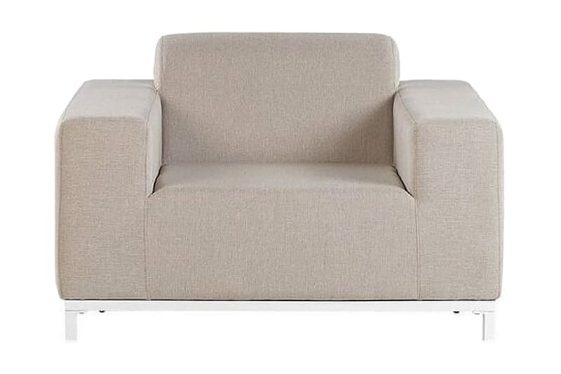 Loungegruppe Hughen 5-seters - Beige - Loungegrupper - Sofagruppe utendørs