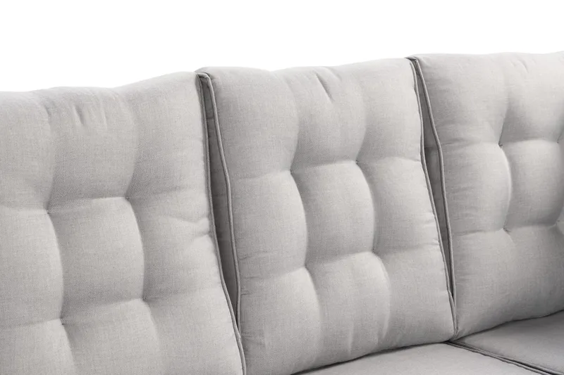 Loungegruppe James Lyx Vendbar - Hvit - Hagemøbler & utemiljø - Loungemøbler - Loungegrupper