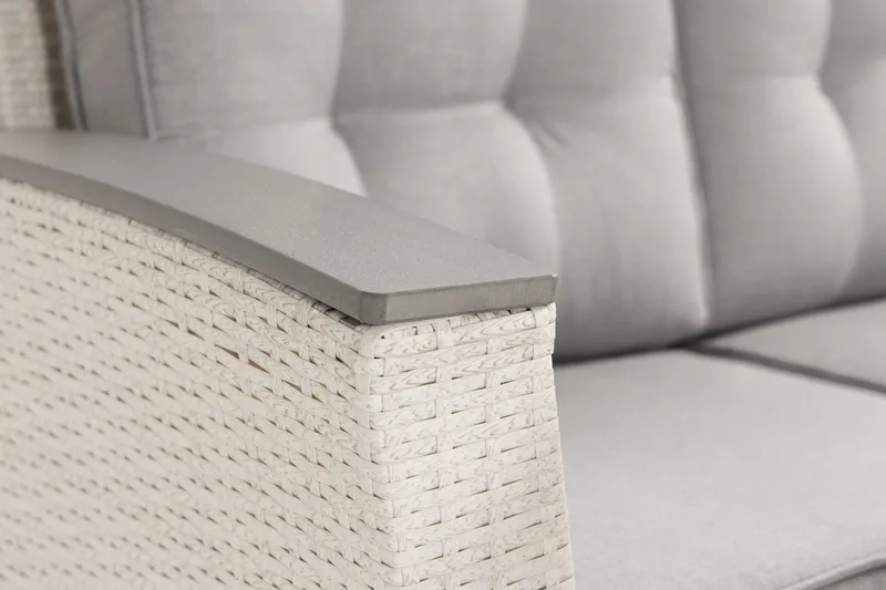 Loungegruppe James Lyx Vendbar - Hvit - Hagem øbler & utemiljø - Loungemøbler - Loungegrupper