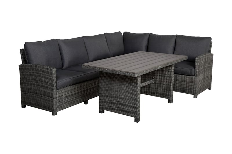 Loungegruppe Livorno - Mørkegrå - Loungegrupper - Sofagruppe utendørs