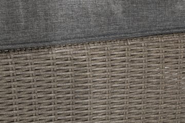 Loungegruppe Marcus - Grått Bord Hjørnesofa Lenestol - Hagemøbler & utemiljø - Loungemøbler - Loungegrupper